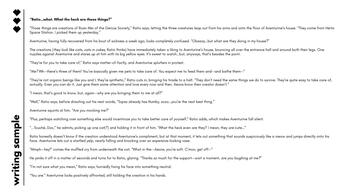 excerpt from afternoon light